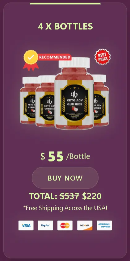 AB Keto ACV Gummies buy 3 bottle